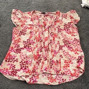 Floral Pink Blouse